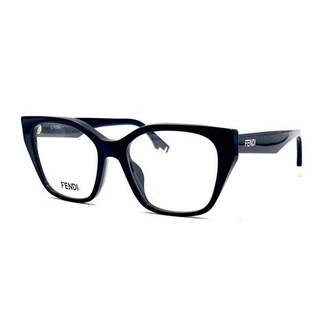 occhiali da vista donna fendi|Occhiali da vista in acetato tartarugato e metallo dorato con .